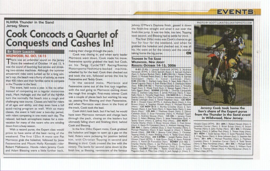 Cycle News 2006
